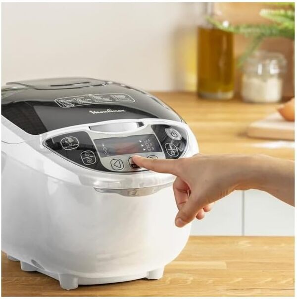 Moulinex MK708E10 Multicuiseur 15 en 1 Blanc