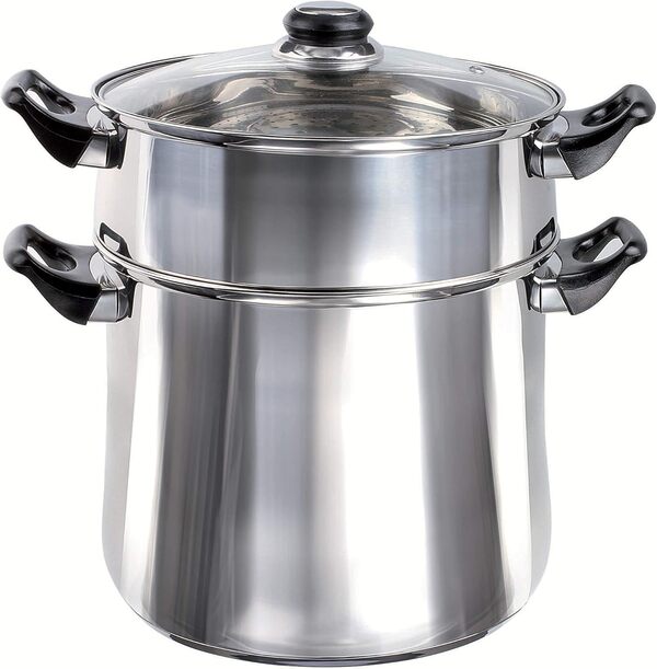 Livoo - couscoussier MEP119-16L, tous feux, Ø 24 cm, compatible lave-vaisselle