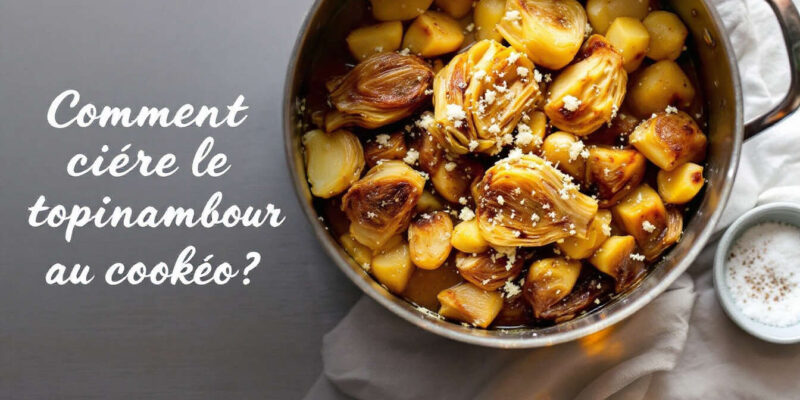 Comment cuire le topinambour au cookeo ?