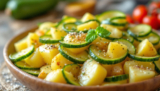 Découvrez la meilleure recette cookeo : courgette et pomme de terre fondantes