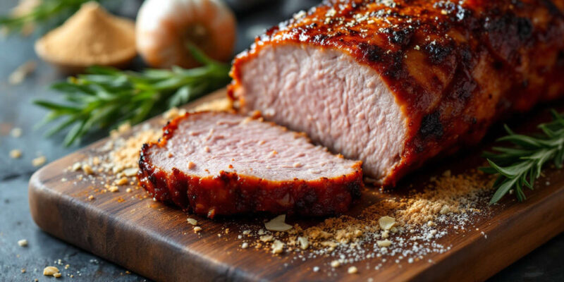 Recette savoureuse : rôti de porc en cuisson sous pression