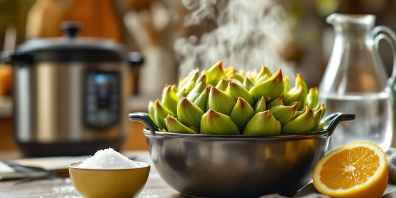 Comment réussir la cuisson des artichauts à la cocotte minute ?