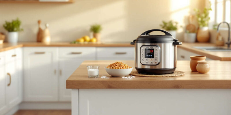 Comment cuire des pois chiches à la cocotte-minute facilement ?