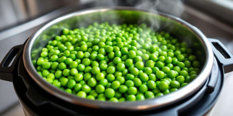 Cuisson des petits pois à la cocotte minute : guide pratique et astuces