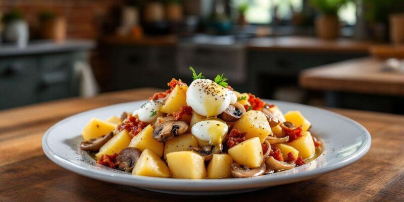 Comment cuisiner une recette cookeo avec pommes de terre, lardons et champignons ?