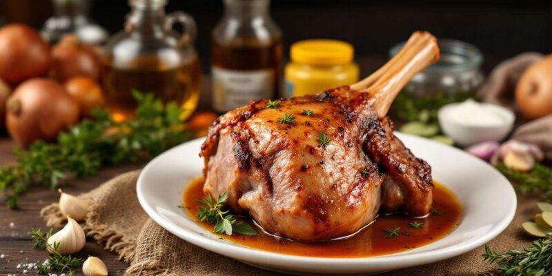 Comment cuisiner une rouelle de porc à la cocotte minute : recette facile et rapide