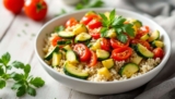 Comment réussir une recette cookeo : courgette, tomate et riz facile
