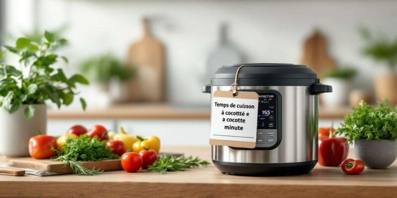 Temps de cuisson à la cocotte minute : téléchargez votre guide pdf