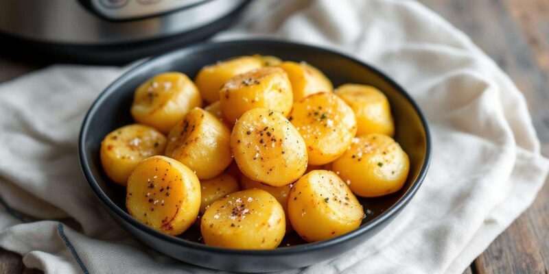 Cuisson des Pommes de Terre à la Cocotte-Minute à la Vapeur