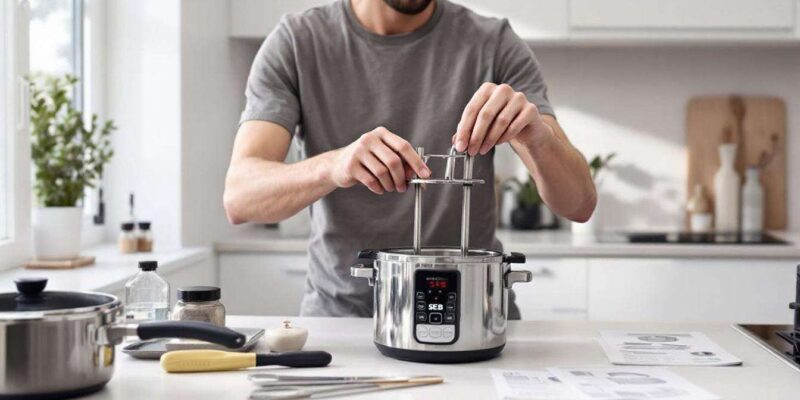 Comment changer l’axe central de la Cocotte-Minute SEB ?