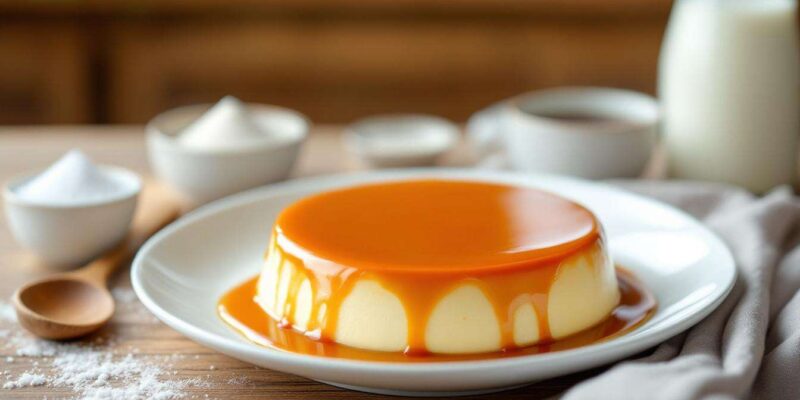 Crème renversée au caramel au Cookeo