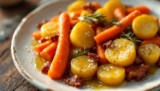 Recette cookeo : pomme de terre, carotte et lardon en 20 minutes