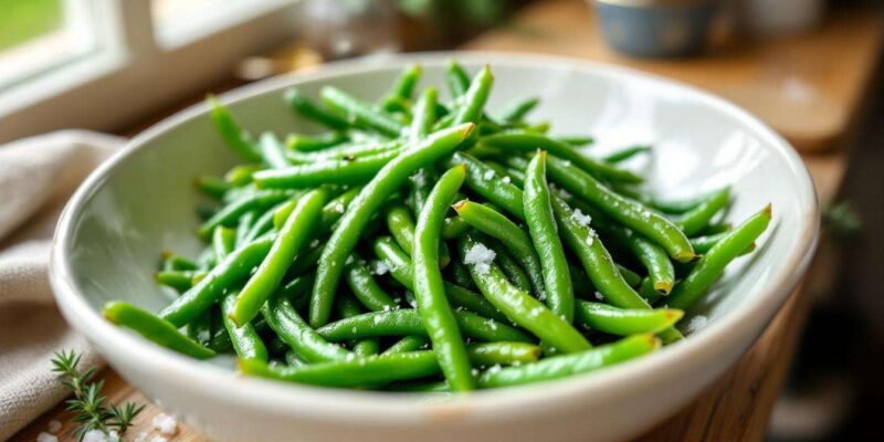 Comment cuire des haricots verts à la cocotte minute ?