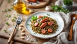 Découvrez la recette cookeo saucisses lentilles facile et rapide