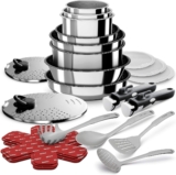Test : batterie cuisine BACKEN 199924 en acier inoxydable