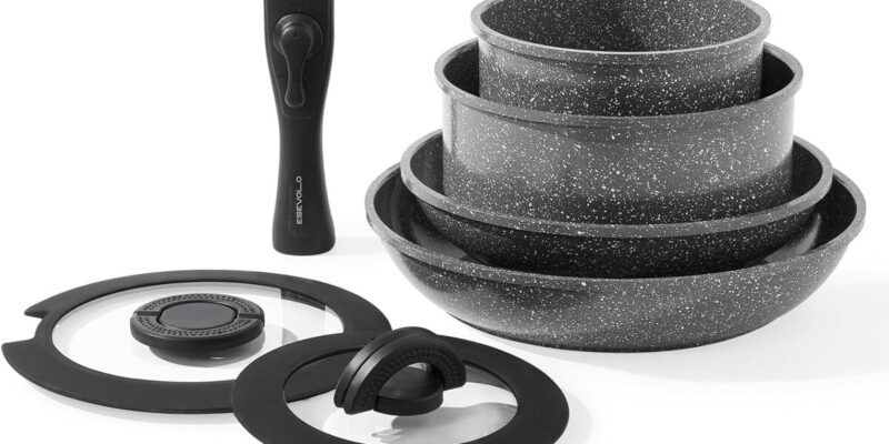 Test : batterie de cuisine 7 pièces ESEVOLO induction