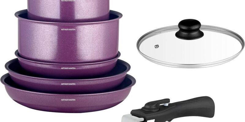 Test : batterie de cuisine Arthur Martin AM7701, 7 pièces antiadhérentes