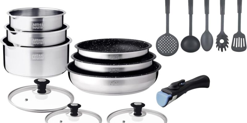 Test de la batterie de cuisine Arthur Martin 15 pièces : tout feu au rendez-vous