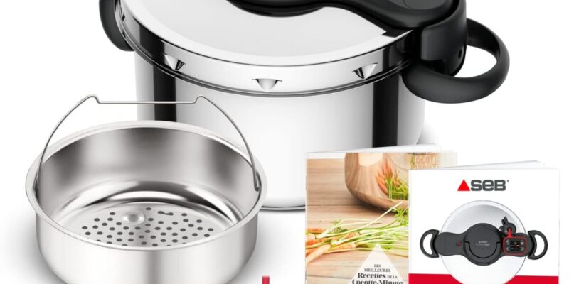 Test de la cocotte-minute SEB Clipso Now+ 7, 5L : gain de temps garanti !