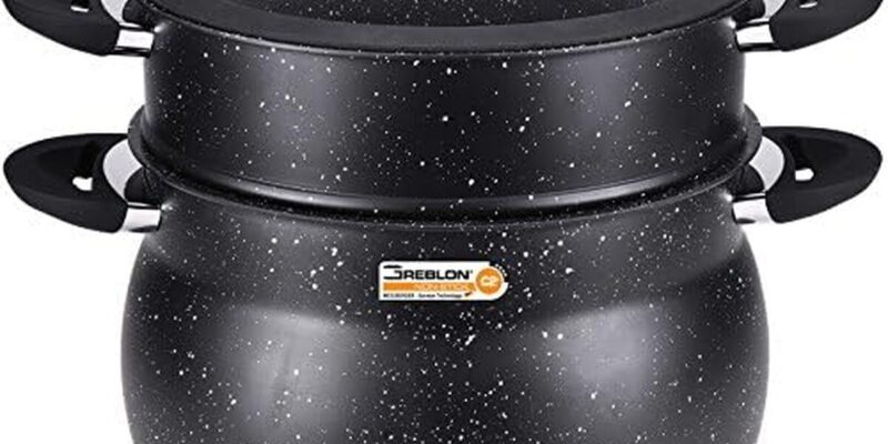 Test du couscoussier Klaus noir 9 L : cuisson vapeur sur pierre