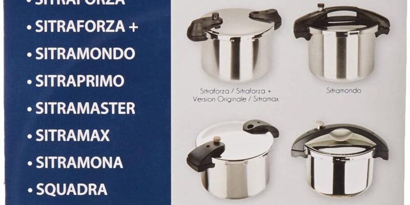 Test du joint Sitraforza Sitram pour autocuiseur 4 à 13 L