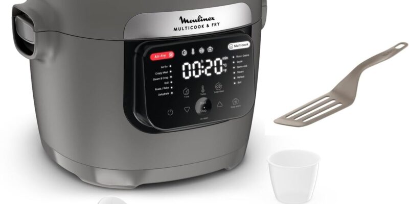 Test du Moulinex Multicook Fry : multicuiseur et air fryer 12 programmes