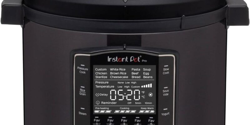 Test : instant Pot Pro 6, l’autocuiseur électrique multifonction 10-en-1