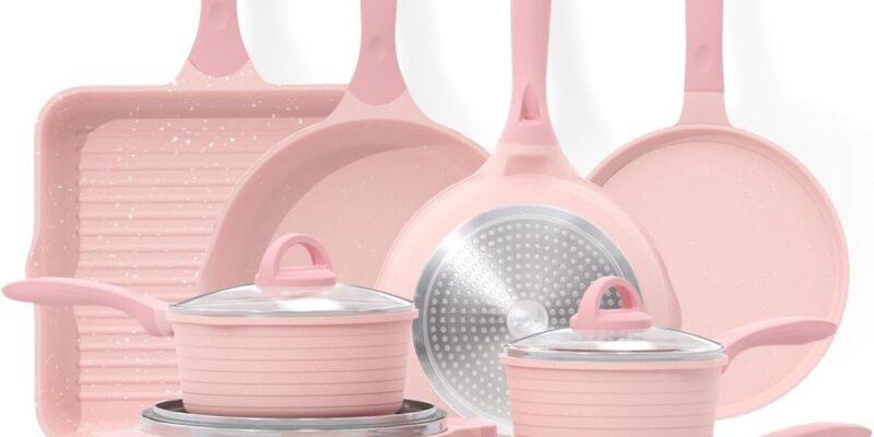 Test : set de cuisson JEETEE antiadhésif en granit pour cuisine saine